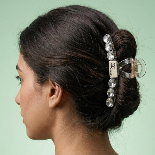 Chanel Crystal Claw Clip