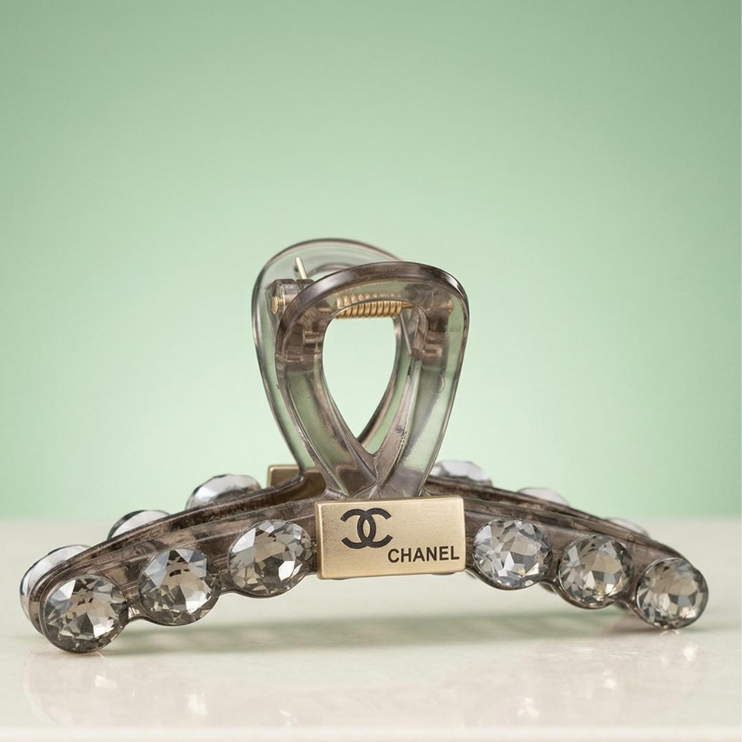 Chanel Crystal Rhinestone Hair Claw Clip
