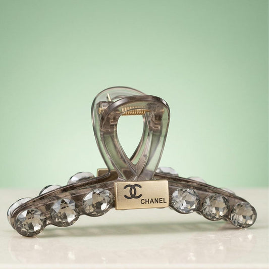 Chanel Crystal Rhinestone Hair Claw Clip