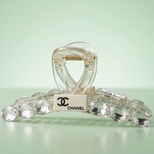 Chanel Crystal Claw Clip