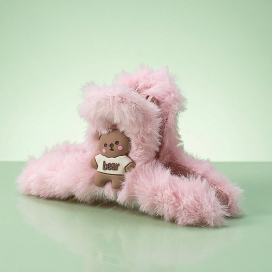 The Teddy Fluff Claw Clip