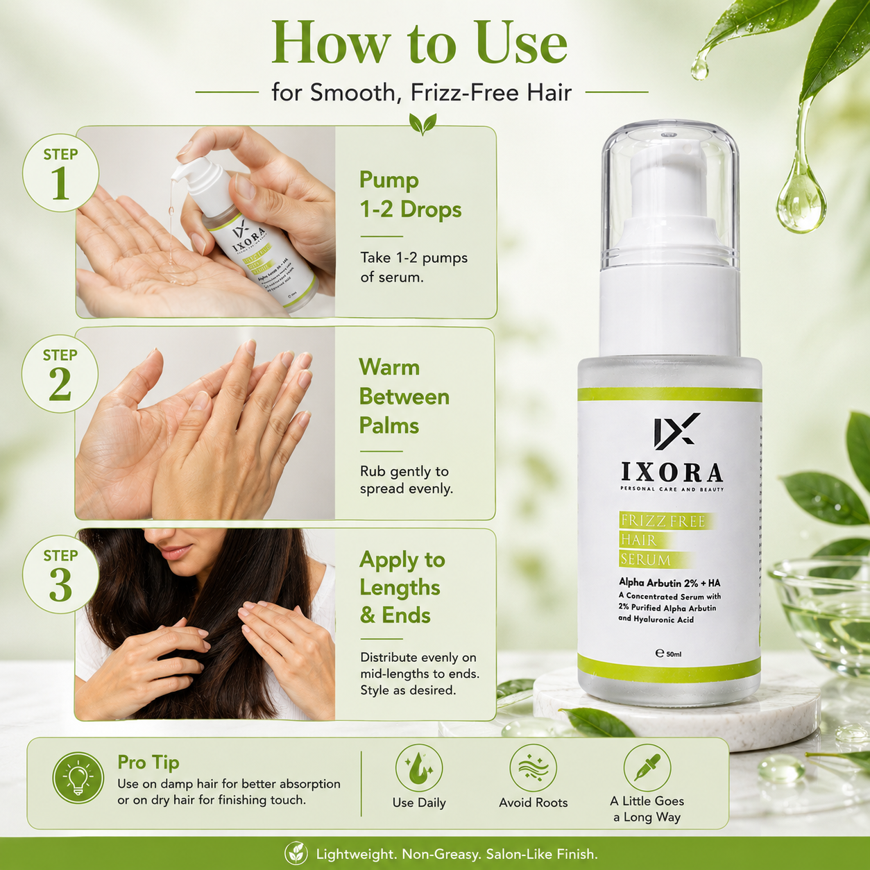 Frizz Free Hair Serum